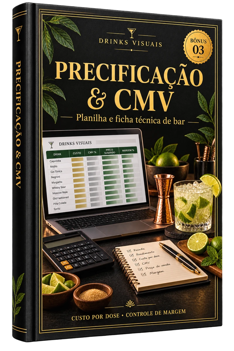Planilha & Ficha Técnica de Precificação (CMV)